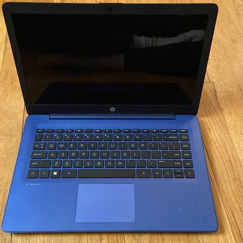 HP Stream 14inch,HDMI, WiFi, Webcam, Bluetooth, Win10 S, Blue (Renewed)
